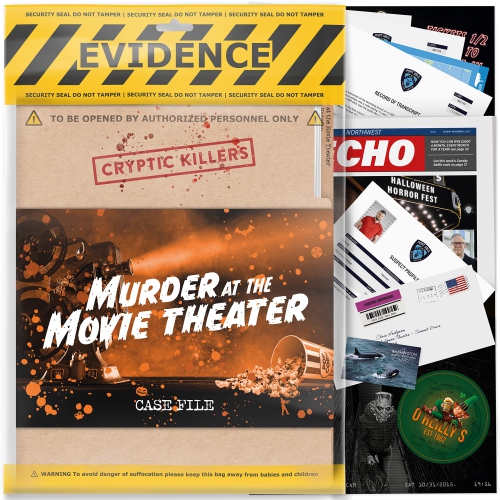 CRYPTIC KILLERS  Unsolved Murder Mystery Game - Cold Case File Investigation - Detective Clues/evidence - Solve The Crime - Individuals