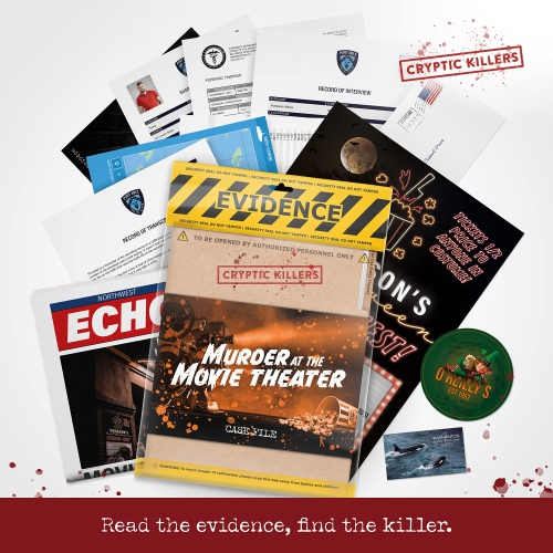 Unsolved Murder Mystery Game - Cold Case File Investigation - Detective Clues/Evidence - Solve The Crime - Individuals,