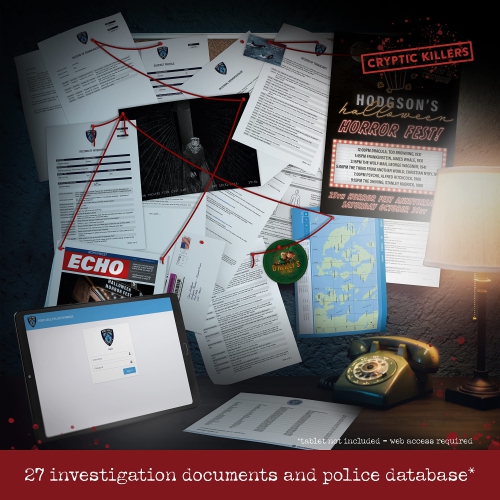Unsolved Murder Mystery Game - Cold Case File Investigation - Detective Clues/Evidence - Solve The Crime - Individuals,