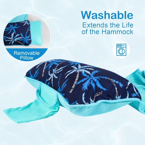 Pool Floaties for Adults, Inflatable Floaties for Adults Floats, 5-in-1 Multi Inflatable Swimming Pool, Portable Water H