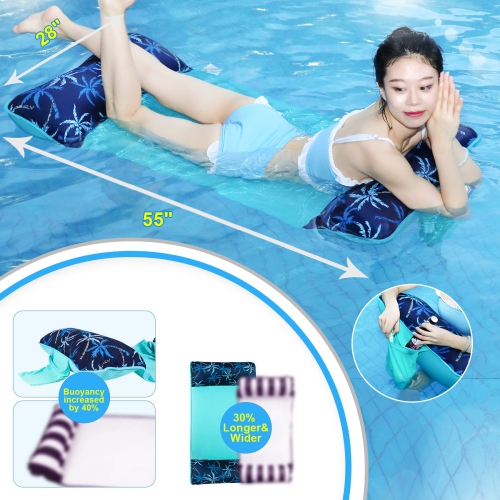 Pool Floaties for Adults, Inflatable Floaties for Adults Floats, 5-in-1 Multi Inflatable Swimming Pool, Portable Water H
