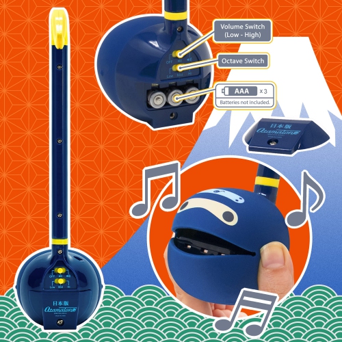 Otamatone [Japan Series] Japanese Character Electronic Musical Instrument Portable Synthesizer from Japan by Cube/Maywa