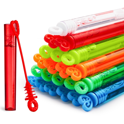 JOYIN 72-Piece Mini Bubble Wands Bulk, Summer Toy, Party Favor, Birthdays, Photo Prop Decorations, Gift, Circle & Heart