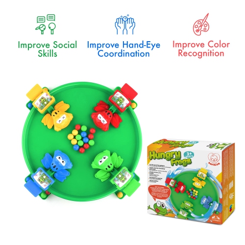 Bambiya Hungry Frogs Family Board Game