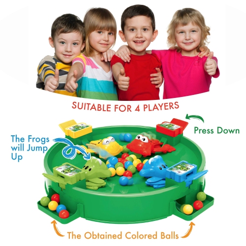 Bambiya Hungry Frogs Family Board Game