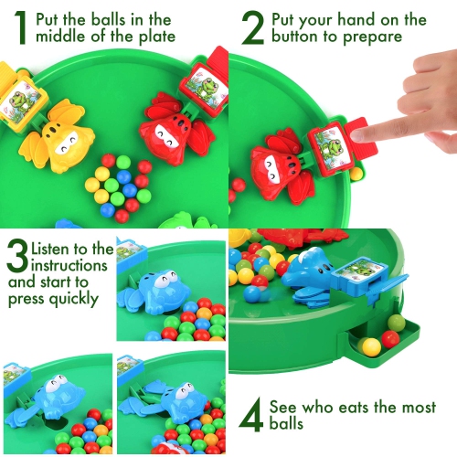 Bambiya Hungry Frogs Family Board Game