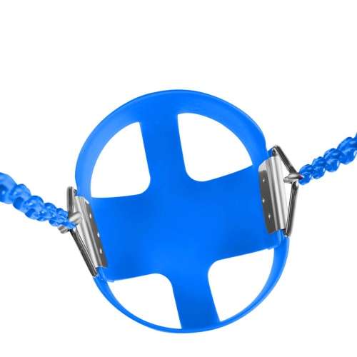 KINSPORY Toddler Swing & Balancoire Bebe, 59" Heavy-Duty Coated Iron Chains Baby Swing Outdoor, High Back Full Bucket In