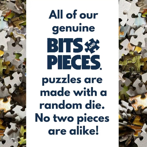 Bits and Pieces - 4-in-1 Multi-Pack - 1000 Piece Jigsaw Puzzles for Adults-Each Measures 20" x 27"-Scenic Bea
