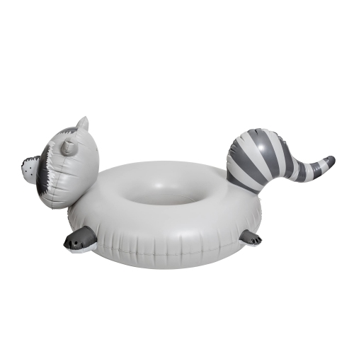 FLOAT-EH Raccoon Pool Float for Adults - Beach Floats are Thick, Durable, and Vinyl Designed - Floaties Designed in Cana