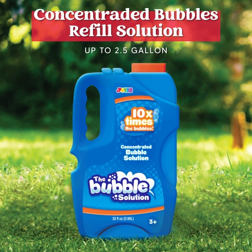 JOYIN 32 oz Bubble Solution Refills Big Bubble Solution, Bubble Concentrated for Bubble Machine, Bubb