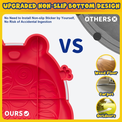 HYES Stepping Stones for Kids 8pcs, Durable Non-Slip Toddler Balance Steps Stones, Obstacle Courses Sensory Toys, Coordi