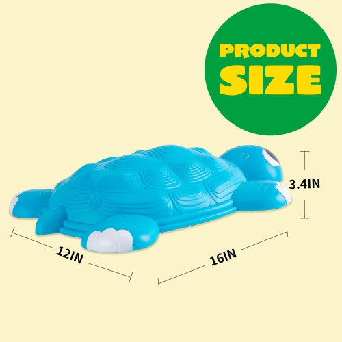 JOYIN Turtle Balance Stepping Stones, 6 Pcs Kids Turtle Jumping Stones Steps Stones Up to 265 Ibs, Toddler Obstacle Cour