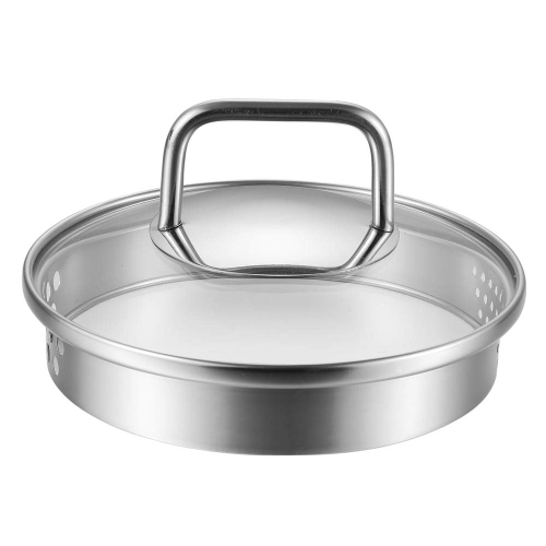 jalz jalz Stainless Steel Saucepan With Glass Lid,Classic Cookware, Sauce Pan,2 Quart for Boiling Milk, Sauce, Gravies,