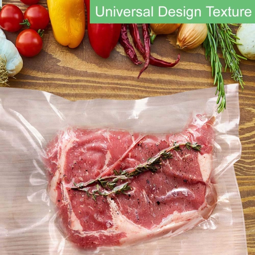 Sacs à sceller sous vide O2frepak de 200 unités de chaque taille de 8 x 12&nbsp;po et de 10 x 13&nbsp;po pour les aliments, sous vide Seal A Meal H