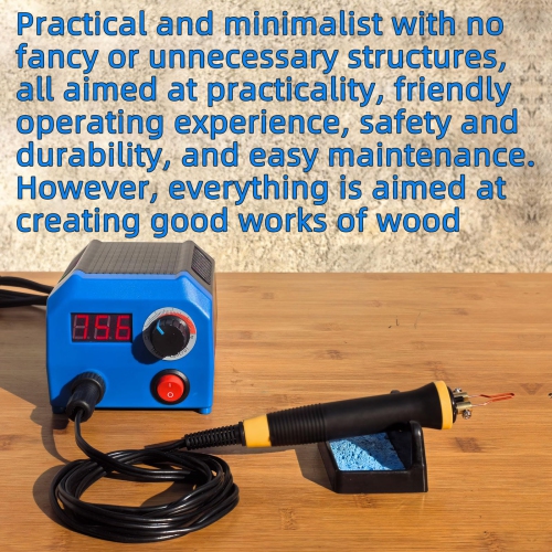 FIRElood LH55-1 wood burning kit,wood burning tool,digitally adjustable temperature wood burner kit,professional wood bu