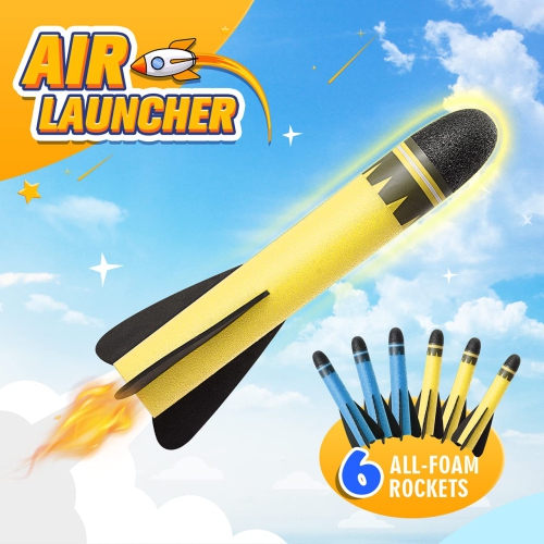 Toys for 3-12 Year Old Boys, CHIMMY Rocket Kit Outdoor Toys for Kids 3-12 Rocket Set Birthday Gifts for Girls Age 3-12 O