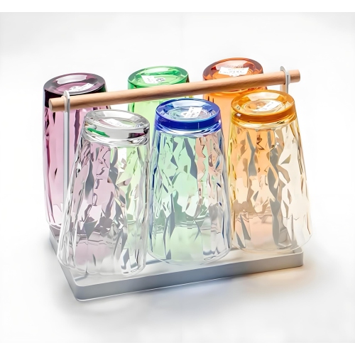 Verres incassables Tritan de 15 oz Verres en acrylique lavables au lave-vaisselle Verres en acrylique Verres en plastique rigide Sans BPA Gobelets