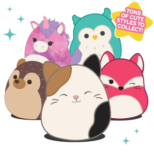 Squishmallows 5" Plush Mystery Box 5-Pack