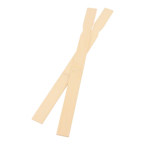 Bâtons de mélange de peinture SHEUTSAN 200 PCS 14 po, bâtons de mélange de peinture en bois, bâtons de satules de peinture en bois pour les