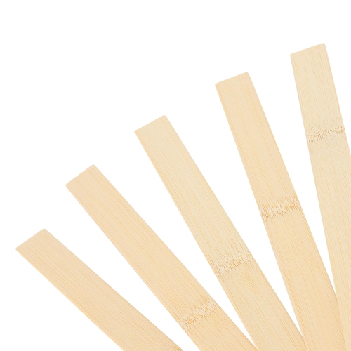 Bâtons de mélange de peinture SHEUTSAN 200 PCS 14 po, bâtons de mélange de peinture en bois, bâtons de satules de peinture en bois pour les