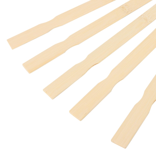 Bâtons de mélange de peinture SHEUTSAN 200 PCS 14 po, bâtons de mélange de peinture en bois, bâtons de satules de peinture en bois pour les
