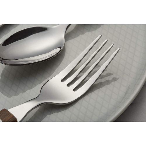 ANNOVA Silverware Set 20 Pieces Stainless Steel Color Handle With Rivet/Retro Flatware - 4 x Dinner Knife; 4 x Dinner Fo