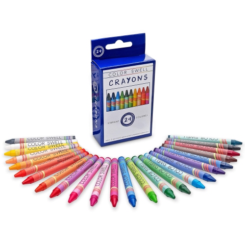Crayons de cire en vrac, 36 paquets de 24 couleurs vives, qualité enseignante, durable, pour classe pour enfants, élèves, cadeaux b