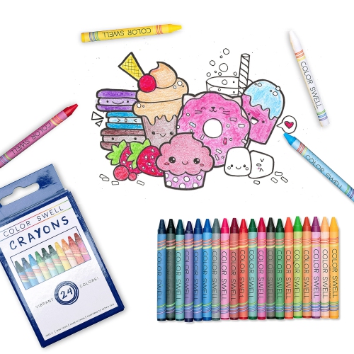 Crayons de cire en vrac, 36 paquets de 24 couleurs vives, qualité enseignante, durable, pour classe pour enfants, élèves, cadeaux b