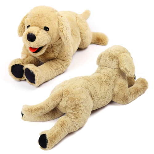 LotFancy 21'' Dog Stuffed Animals Plush, Soft Cuddly Golden Retriever Plush Toys, Large Stuffed Dog, Puppy Dog Stuffed A