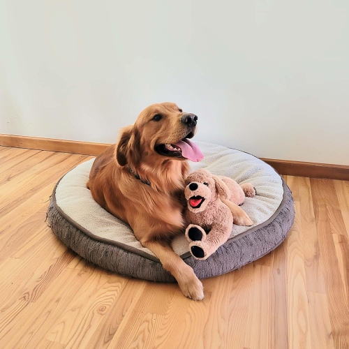 LotFancy 21'' Dog Stuffed Animals Plush, Soft Cuddly Golden Retriever Plush Toys, Large Stuffed Dog, Puppy Dog Stuffed A