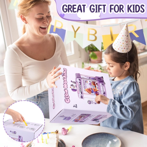 CWLAKON Claw Machine for Kids Adults with Sound, Unicorns Toys for Girls Age 3+, Arcade Games Mini Vending Machine with