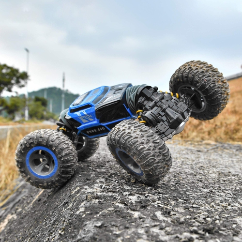 BEZGAR TD141 Remote Control Car, Boys RC Buggy Truck 4WD Off Road All Terrains 1:14 Scale Hobby Toy Racing Transform Veh