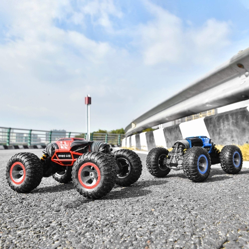 BEZGAR TD141 Remote Control Car, Boys RC Buggy Truck 4WD Off Road All Terrains 1:14 Scale Hobby Toy Racing Transform Veh