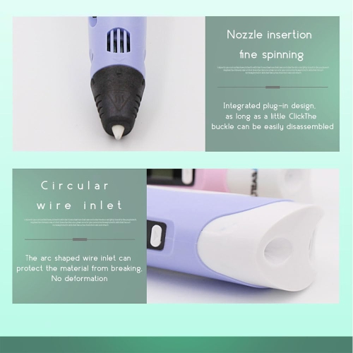 LIHUACHEN 3D Pen with 265 Feet 27 Colors PLA Filament Refills,3D Printing Pen Compatible PLA & ABS,Creativeink Toys,Perf