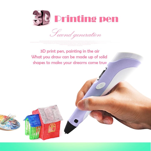 LIHUACHEN 3D Pen with 265 Feet 27 Colors PLA Filament Refills,3D Printing Pen Compatible PLA & ABS,Creativeink Toys,Perf