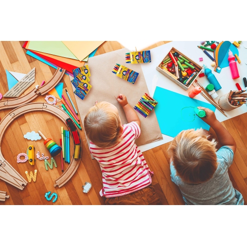 Bedwina Bulk Crayons - Case of 120, 6-Packs Total 720 Crayons Bulk School Supplies for Kids, Toddlers, Teachers, Restaur