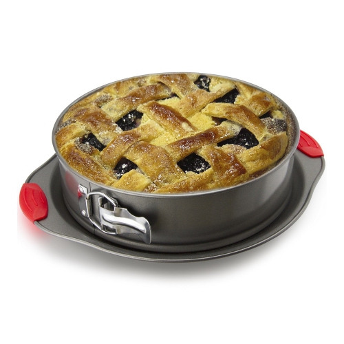 Moule à charnière antiadhésif de 10&nbsp;po Kitchen de Boxiki, moule à ressort professionnel et moule à gâteau au fromage, moule à gâteau antifuite