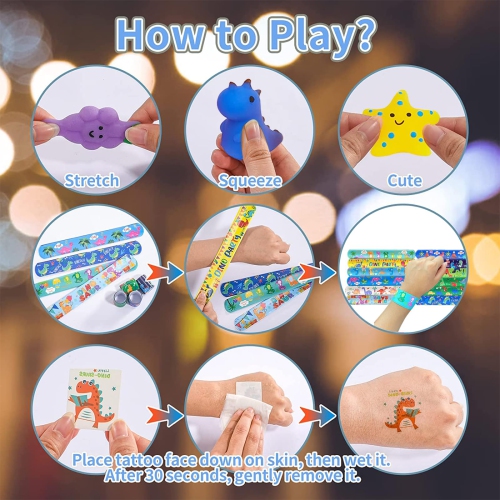 120 PCS Party Favors for Kids Treasure Prizes Box Toys, Goodie Bags Stuffers for Classroom Rewards, Birthday Gifts Toys,