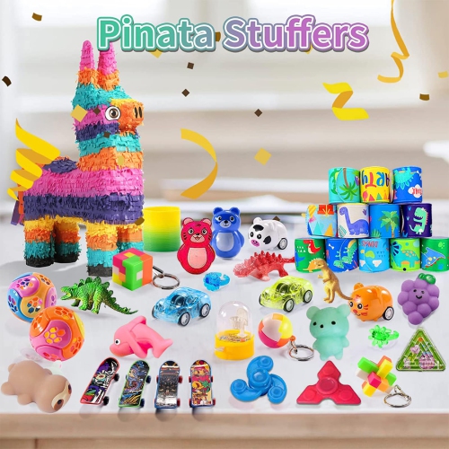 120 PCS Party Favors for Kids Treasure Prizes Box Toys, Goodie Bags Stuffers for Classroom Rewards, Birthday Gifts Toys,