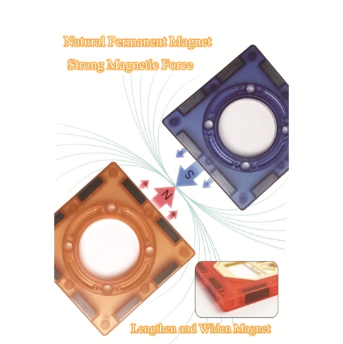 BINZKBB Light Magnetic Tiles Building Blocks for Kids,3D Clear Educational Toys,Marble Run STEM Magnets Construction Toy