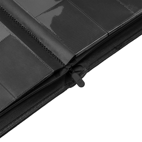 Onyx Trading Card Binder 12-Pocket 720 Cards - 30 Ringless Double Sided Pages for Standard Trading and Sports Cards - 12