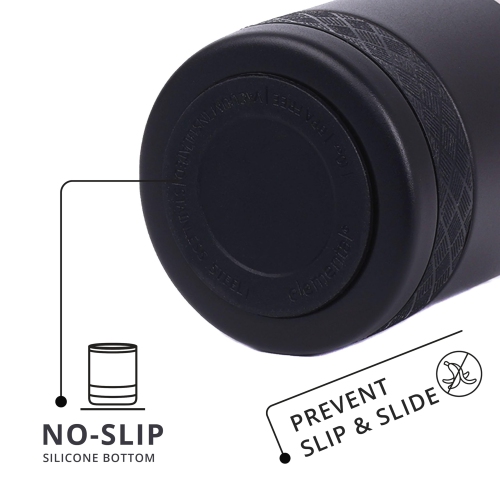 Ensemble de 2 verres en forme de ballon de chasse Elemental Recess, tasse en acier inoxydable à triple paroi 10 oz avec couvercle en Tritan non