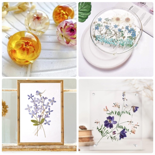 Suziko Quickly Dry Flowers 9 '' Large Microwave Flower Press for Press Flowers&Leaves and Making Pressed Flowers