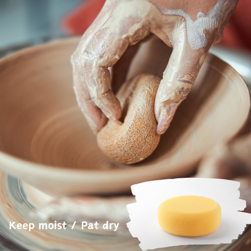 TEMONTIAN Pottery Clay Sculpting Tools,Polymer Clay Tools, Sculpting Clay,44Pcs Double Sided Ceramic Clay Carving Tool S