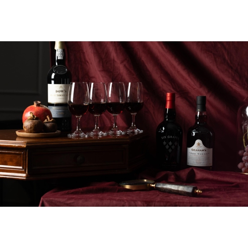 Verres de dégustation GLASSIQUE CADEAU Porto et dessert Vin, Sherry, Cordial, Aperitif | Ensemble de 4 petits verres de 7&nbsp;oz en cristal