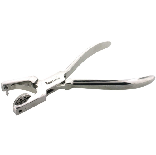 L'outil de poinçonnage rotatif en cuir Beadsmith à couture à la main, 5 trous de tailles différentes, des accessoires de fabrication de bijoux et du