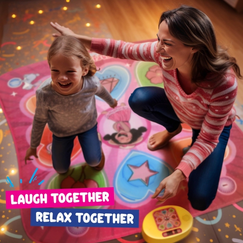Play22 – Tapis de danse pour enfants – Meilleurs cadeaux d'anniversaire pour filles et garçons, jouet électronique de danse pour enfants, volume