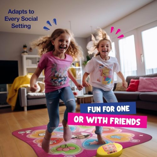 Play22 – Tapis de danse pour enfants – Meilleurs cadeaux d'anniversaire pour filles et garçons, jouet électronique de danse pour enfants, volume