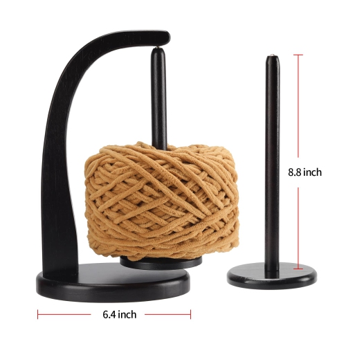 Newest Model Magnetic Pendulum Wooden Yarn Holder for Crocheting, Yarn Storage Organizer, Delightful Surprise Gift for K