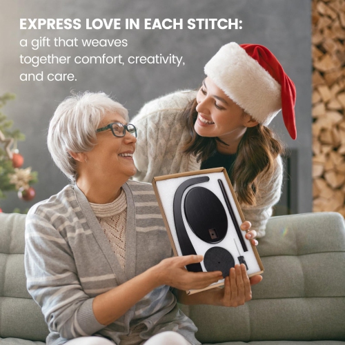 Newest Model Magnetic Pendulum Wooden Yarn Holder for Crocheting, Yarn Storage Organizer, Delightful Surprise Gift for K